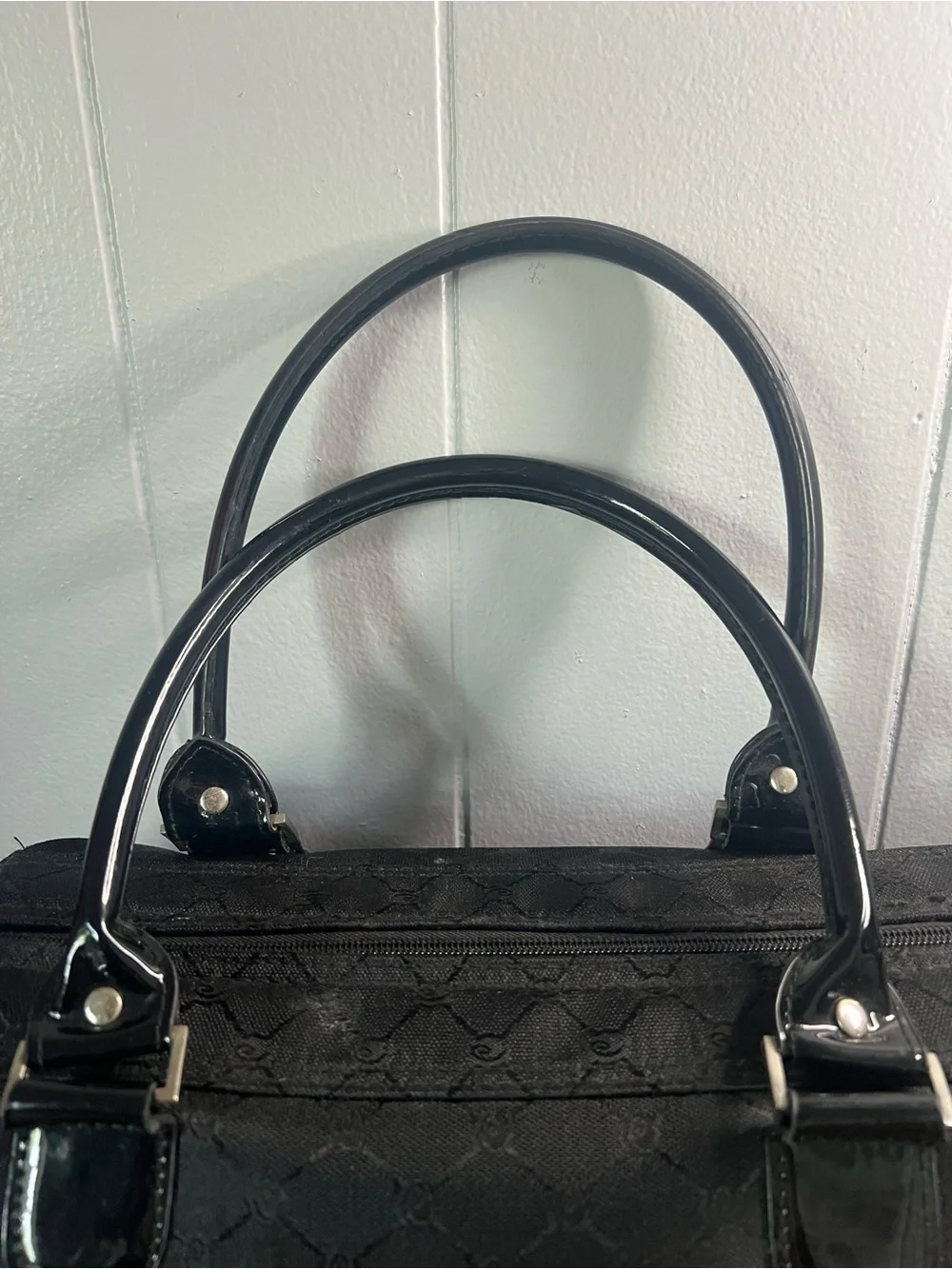 Caboodles black quilted